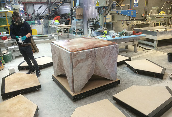 Sealing of the new Altar for Leicester Cathedral, which was part of the Cathedral’s renovation prior to the re-interment of Rich